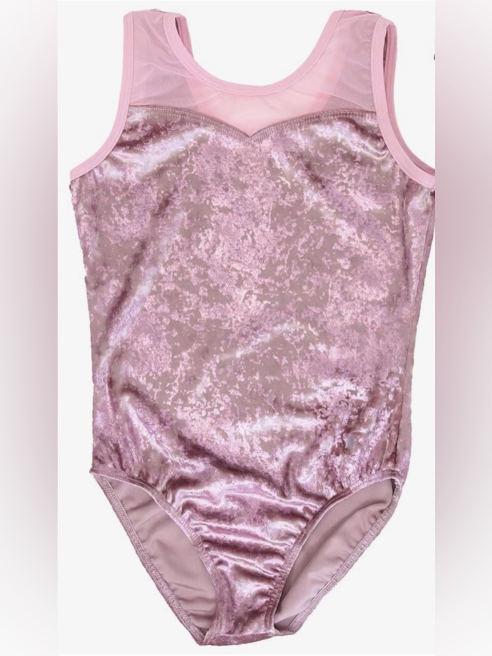 EUC Destira Gymnastics Leotard in Pink Pearl Sz 6